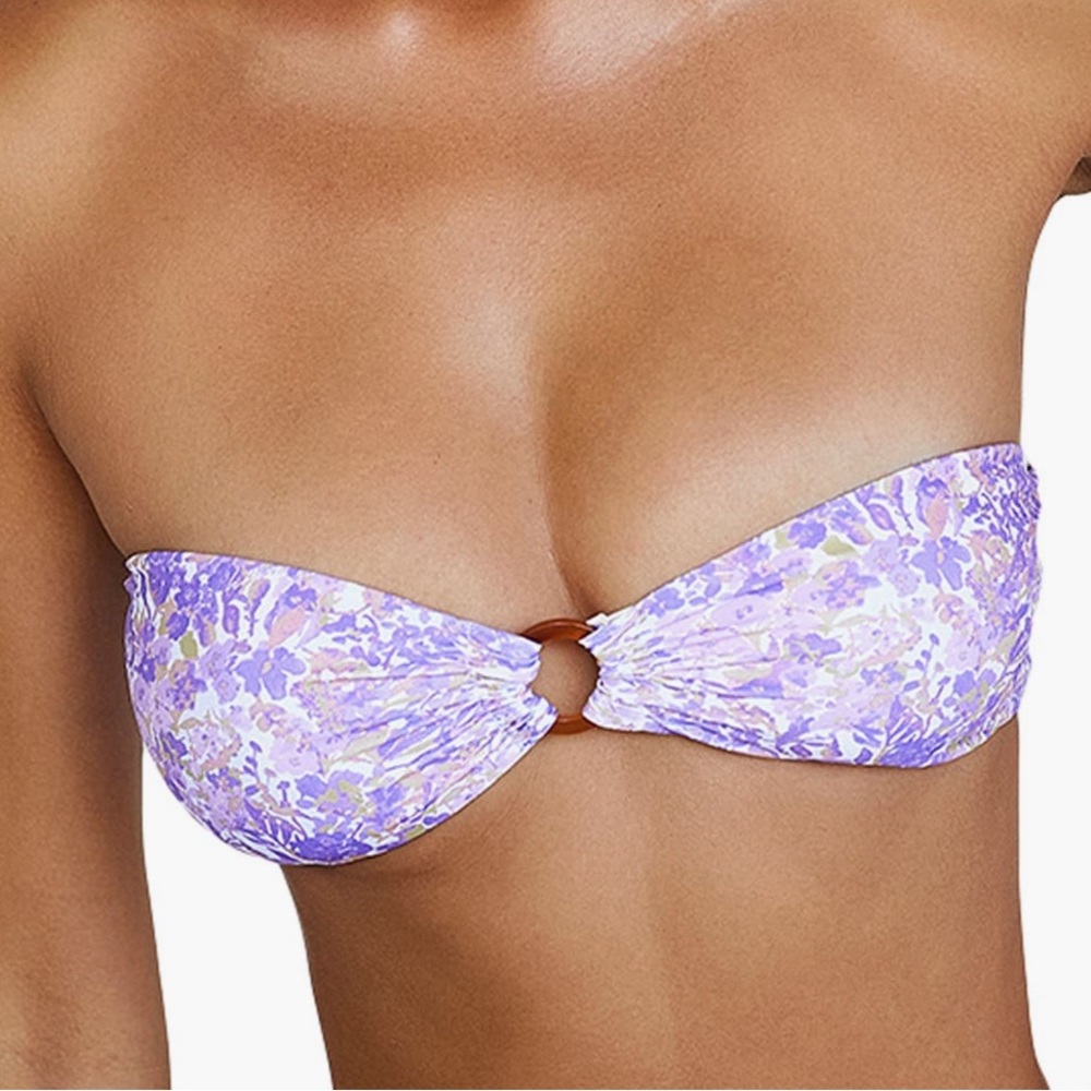 NWT House of CB bandeau bikini top small